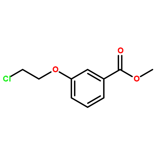 Benzoic acid, 3-(2-chloroethoxy)-, methyl ester