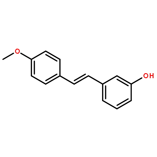 Phenol, 3-[(1E)-2-(4-methoxyphenyl)ethenyl]-