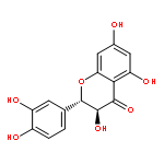 4H-1-Benzopyran-4-one,2-(3,4-dihydroxyphenyl)-2,3-dihydro-3,5,7-trihydroxy-, (2S,3S)-