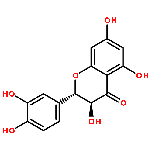 4H-1-Benzopyran-4-one,2-(3,4-dihydroxyphenyl)-2,3-dihydro-3,5,7-trihydroxy-, (2S,3S)-