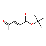 2-Butenoic acid, 4-chloro-4-oxo-, 1,1-dimethylethyl ester, (E)-