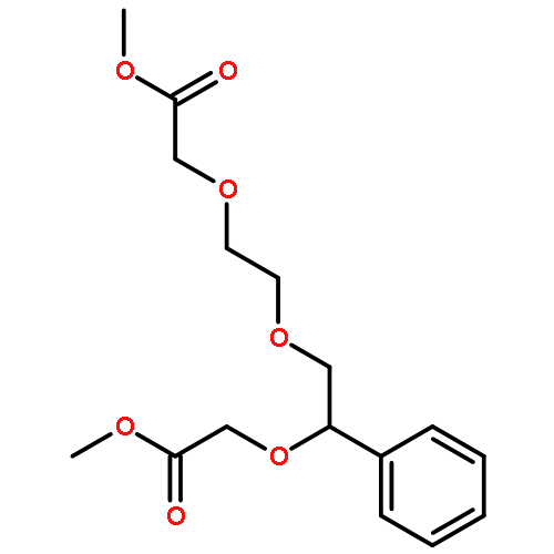 2,5,8,11-TETRAOXATRIDECAN-13-OIC ACID, 3-OXO-6-PHENYL-, METHYL ESTER