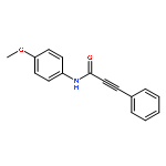 2-Propynamide, N-(4-methoxyphenyl)-3-phenyl-