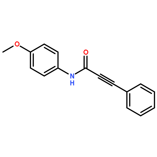 2-Propynamide, N-(4-methoxyphenyl)-3-phenyl-