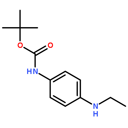 (4-ethylamino-phenyl)carbamic acid tert-butyl ester