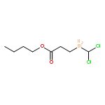 Propanoic acid, 3-(dichloromethylsilyl)-, butyl ester