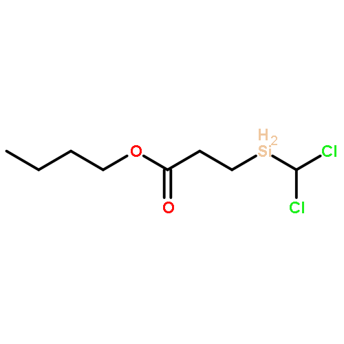 Propanoic acid, 3-(dichloromethylsilyl)-, butyl ester