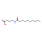 Butanoic acid, 4-[(1-oxodecyl)amino]-