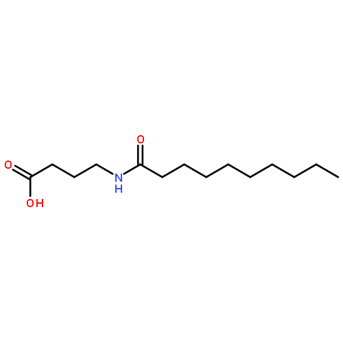 Butanoic acid, 4-[(1-oxodecyl)amino]-