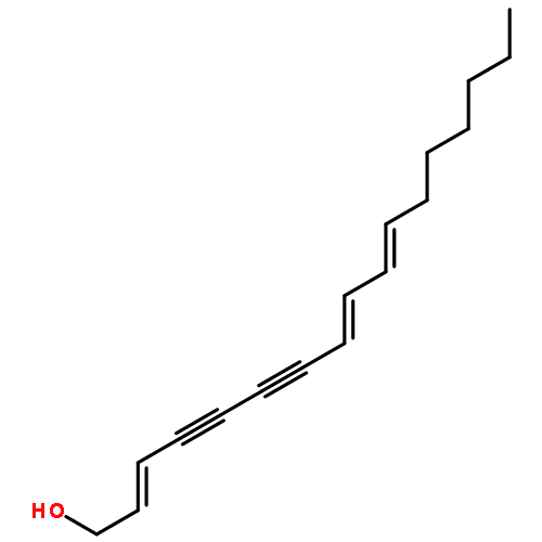 2,8,10-Heptadecatriene-4,6-diyn-1-ol,(2Z,8E,- 10E)-