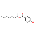 Benzoic acid, 4-hydroxy-, (1S)-1-methylheptyl ester