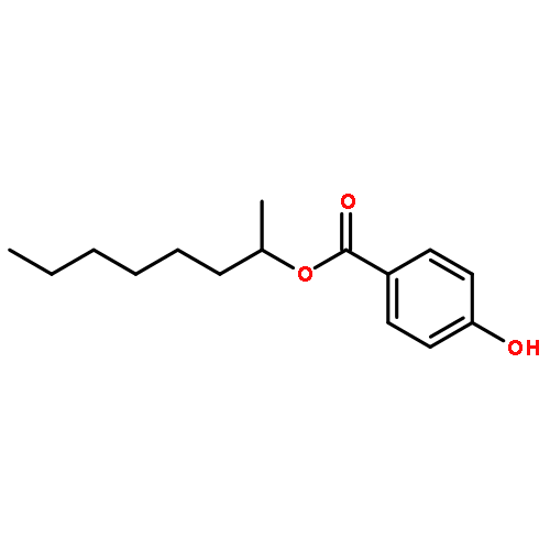 Benzoic acid, 4-hydroxy-, (1S)-1-methylheptyl ester