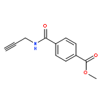 Benzoic acid, 4-[(2-propynylamino)carbonyl]-, methyl ester