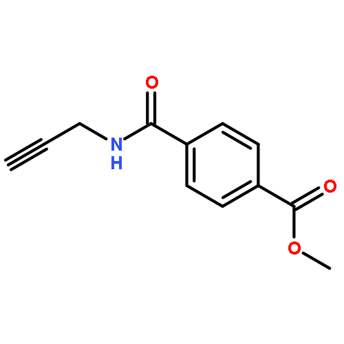 Benzoic acid, 4-[(2-propynylamino)carbonyl]-, methyl ester