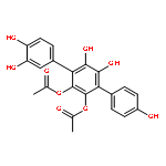 2',3'-diacetoxy-3,4,5',6',4''-pentahydroxy-p-terphenyl