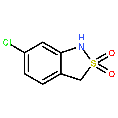 2,1-Benzisothiazole, 6-chloro-1,3-dihydro-, 2,2-dioxide