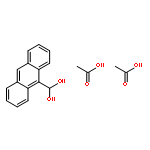 Methanediol, 9-anthracenyl-, diacetate