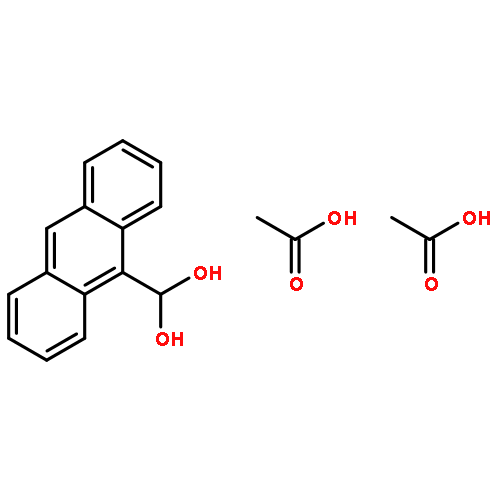 Methanediol, 9-anthracenyl-, diacetate