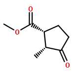 Cyclopentanecarboxylic acid, 2-methyl-3-oxo-, methyl ester, (1R-cis)-