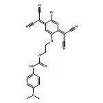 Carbamic acid, [4-(dimethylamino)phenyl]-,2-[[4-bromo-3,6-bis(dicyanomethylene)-1,4-cyclohexadien-1-yl]oxy]ethylester