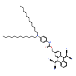 Carbamic acid, [4-(didodecylamino)phenyl]-,[9,10-bis(dicyanomethylene)-9,10-dihydro-2-anthracenyl]methyl ester