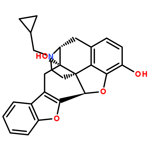 4,8-Methano-8aH-bisbenzofuro[3,2-e:2',3'-g]isoquinoline-1,8a-diol,7-(cyclopropylmethyl)-5,6,7,8,9,14b-hexahydro-, (4bS,8R,8aS,14bR)-