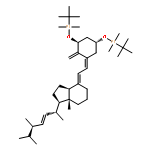 [[(1a,3b,5E,7E,22E)-9,10-Secoergosta-5,7,10(19),22-tetraene-1,3-diyl]bis(oxy)]bis[(1,1-dimethylethyl)dimethylsilane]