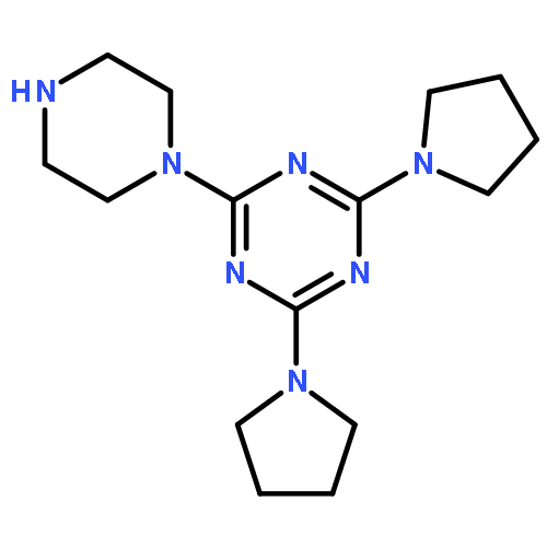 2-(Piperazin-1-yl)-4,6-di(pyrrolidin-1-yl)-1,3,5-triazine