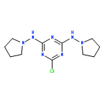 2-Chloro-4,6-di-pyrrolidin-1-yl-[1,3,5]triazine