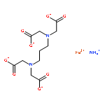 Ferrate(1-),[[N,N'-1,3-propanediylbis[N-[(carboxy-kO)methyl]glycinato-kN,kO]](4-)]-, ammonium (1:1), (OC-6-21)-