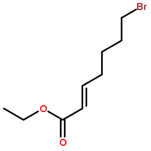 2-Heptenoic acid, 7-bromo-, ethyl ester, (E)-