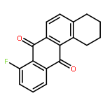 Benz[a]anthracene-7,12-dione, 8-fluoro-1,2,3,4-tetrahydro-