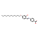 Benzoic acid,4-[[[4-(dodecyloxy)-2-hydroxyphenyl]methylene]amino]-