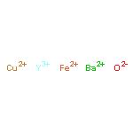 Barium copper iron yttrium oxide