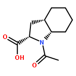 (2S,3aS,7aS)-1-acetyl-2,3,3a,4,5,6,7,7a-octahydroindole-2-carboxylic acid