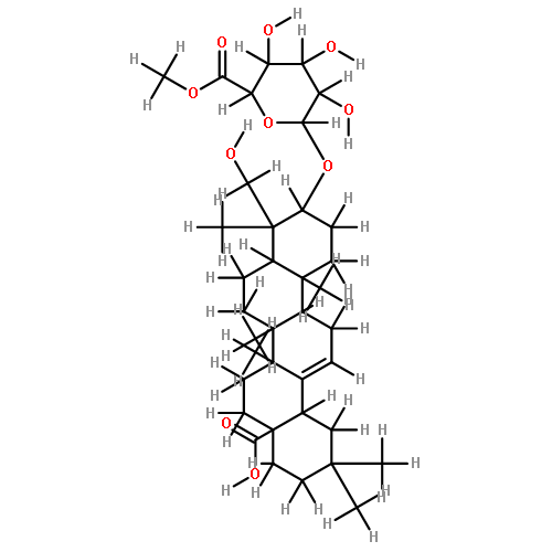 3-O-beta-D-methyl glucopyranosiduronate hederagenin