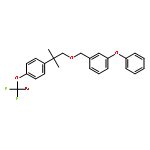 Benzene,1-[[2-[4-(bromodifluoromethoxy)phenyl]-2-methylpropoxy]methyl]-3-phenoxy-