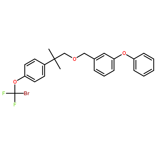 Benzene,1-[[2-[4-(bromodifluoromethoxy)phenyl]-2-methylpropoxy]methyl]-3-phenoxy-