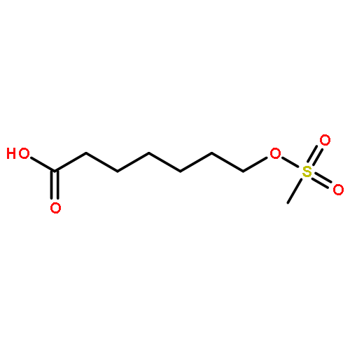 Heptanoic acid, 7-[(methylsulfonyl)oxy]-