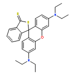 Spiro[benzo[c]thiophene-1(3H),9'-[9H]xanthene]-3-thione, 3',6'-bis(diethylamino)-