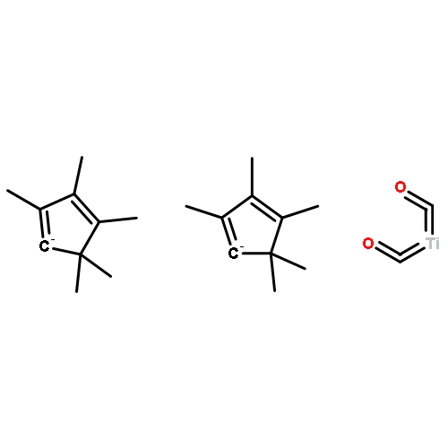 Titanium,dicarbonylbis[(1,2,3,4,5-h)-1,2,3,4,5-pentamethyl-2,4-cyclopentadien-1-yl]-