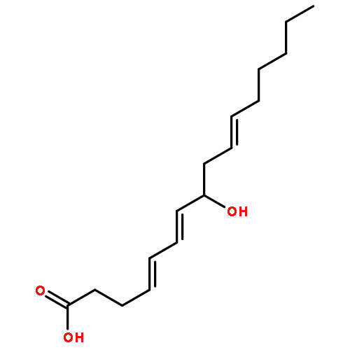 4,6,10-Hexadecatrienoicacid, 8-hydroxy-, (E,Z,Z)- (9CI)