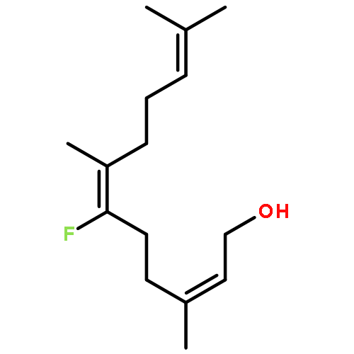 2,6,10-DODECATRIEN-1-OL, 6-FLUORO-3,7,11-TRIMETHYL-, (Z,E)-