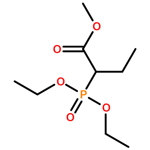 Butanoic acid, 2-(diethoxyphosphinyl)-, methyl ester