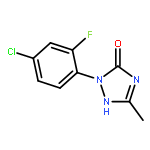 2-(4-chloro-2-fluorophenyl)-5-methyl-1h-1,2,4-triazol-3-one