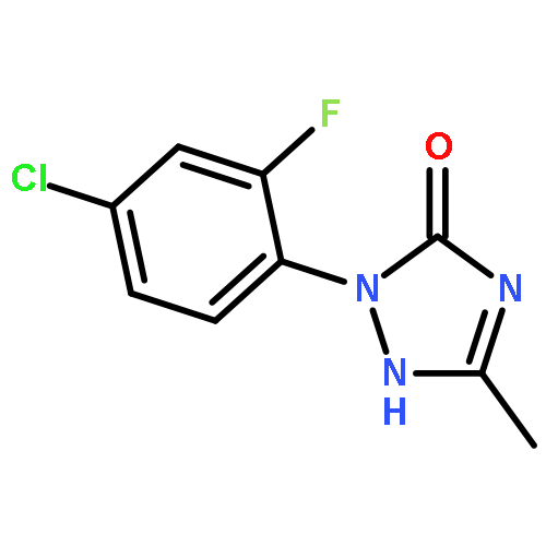 2-(4-chloro-2-fluorophenyl)-5-methyl-1h-1,2,4-triazol-3-one