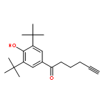 5-Hexyn-1-one,1-[3,5-bis(1,1-dimethylethyl)-4-hydroxyphenyl]-