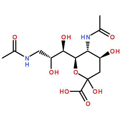 N-Acetyl-9-(acetylamino)-9-deoxyneuraminic Acid