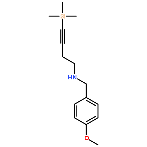 Benzenemethanamine, 4-methoxy-N-[4-(trimethylsilyl)-3-butynyl]-