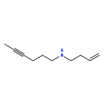 4-Hexyn-1-amine, N-3-butenyl-